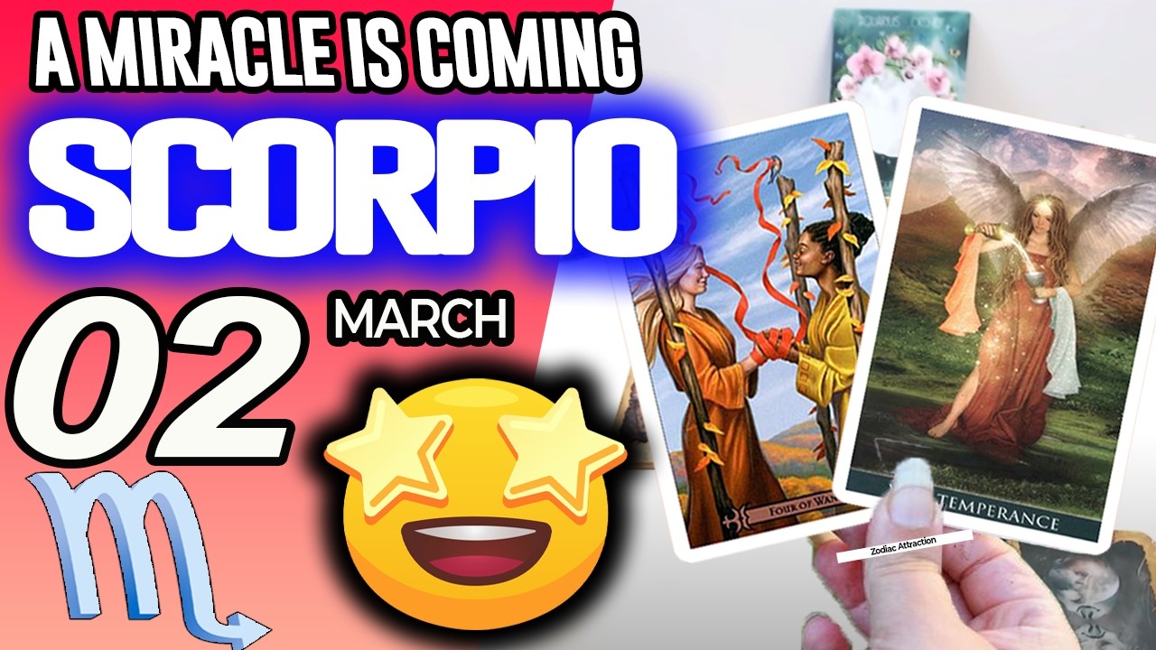 Scorpio ♏❎ A MIRACLE IS COMING ❎ horoscope for today MARCH 2 2026 ♏ #scorpio tarot MARCH