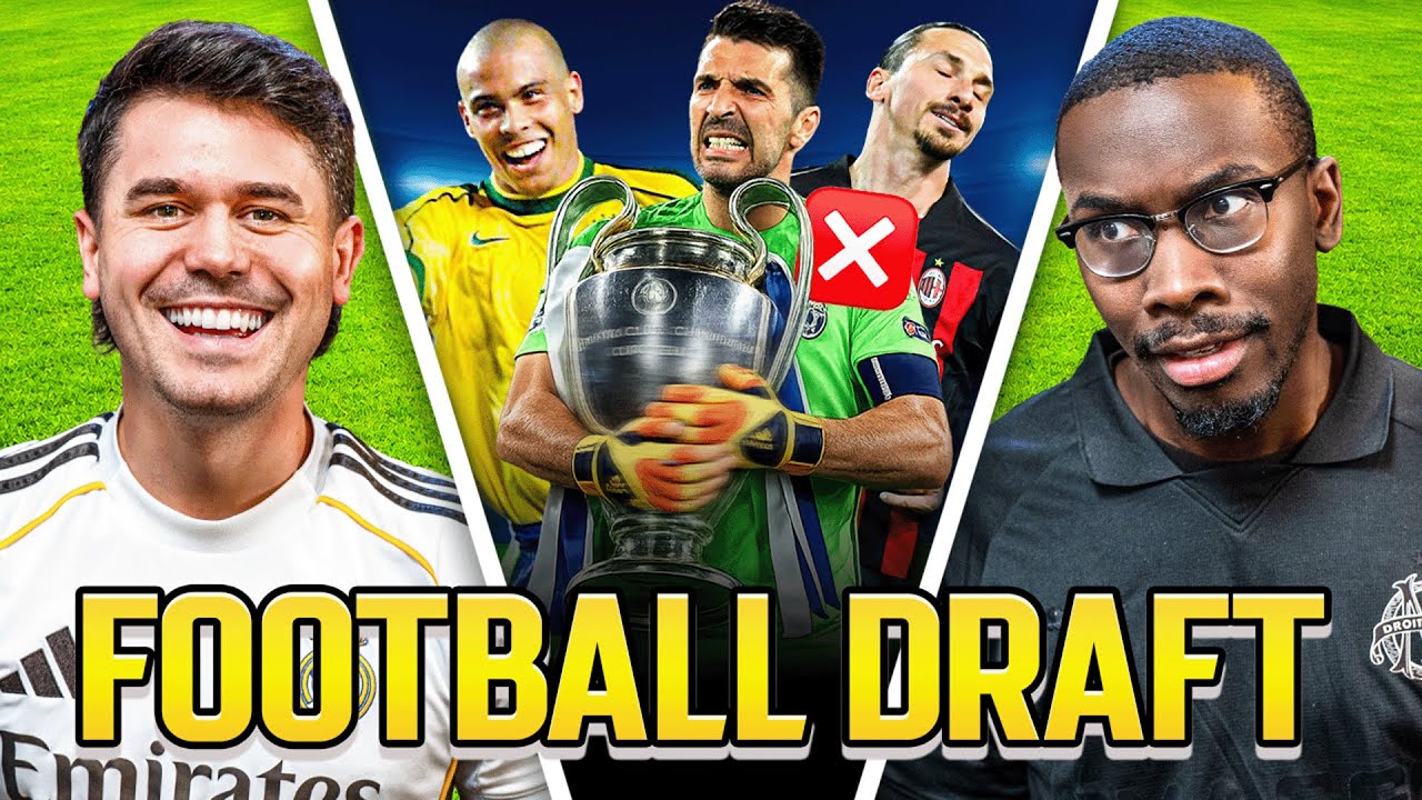 FOOTBALL DRAFT: PLAYERS with NO CHAMPIONS LEAGUE TROPHIES 💥