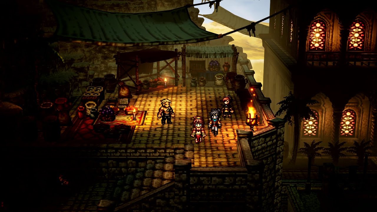 Recruiting Primrose - Octopath Traveler 0