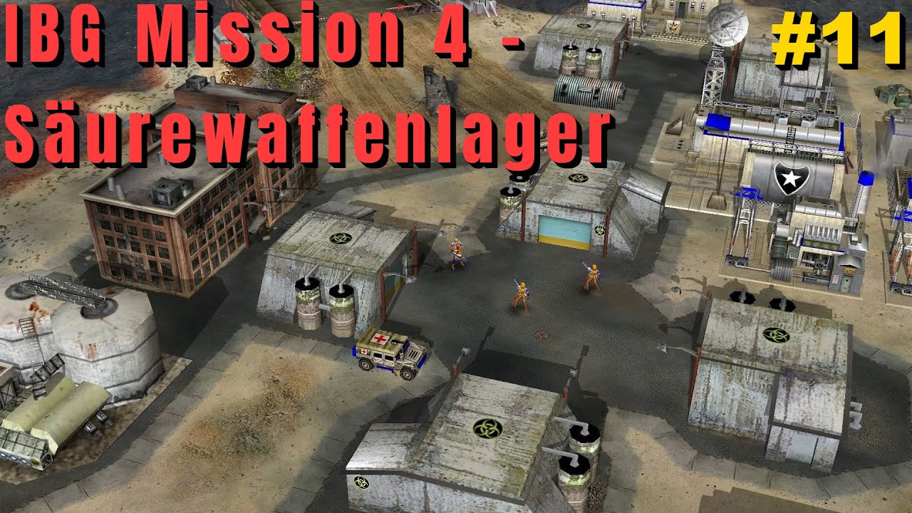 C&C Generäle IBG Mission 4 - Säurewaffenlager