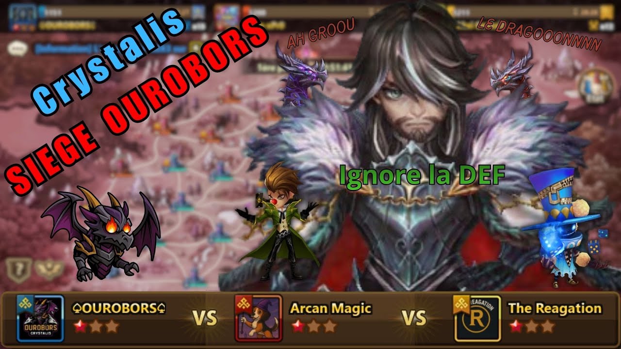 Ian et ses disciples ! OUROBORS Arcan Magic The Reagation (déso pour la prononciation)