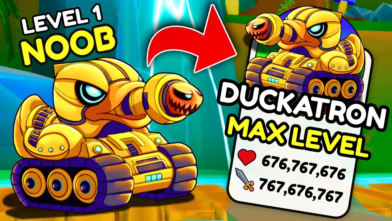 Открываете НОВОГО МЕГАТРОНА в Duck Evolution!? (Roblox)