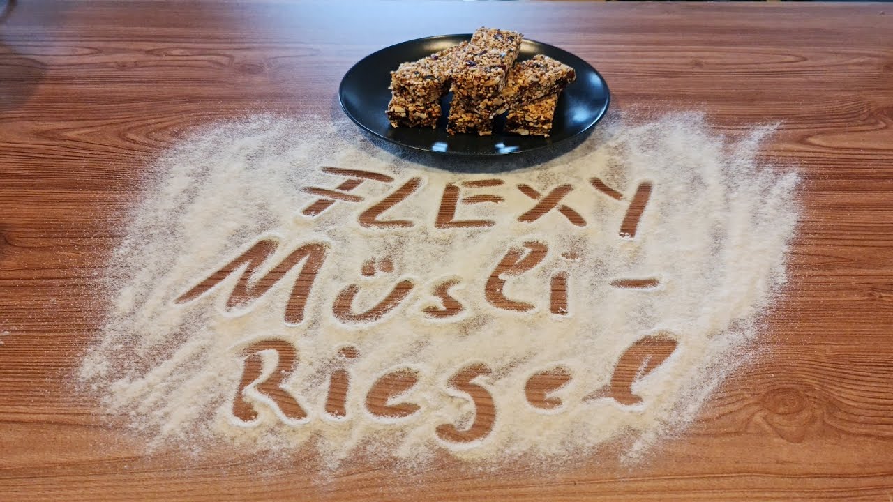 glutenfreie flexy Müsliriegel