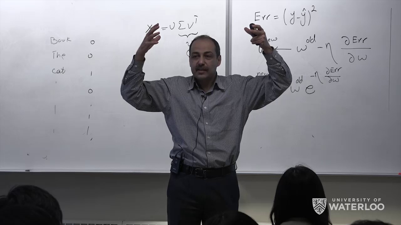 Али Годси, Лекция 12: Нейронные сети, автокодировщики, Word2Vec