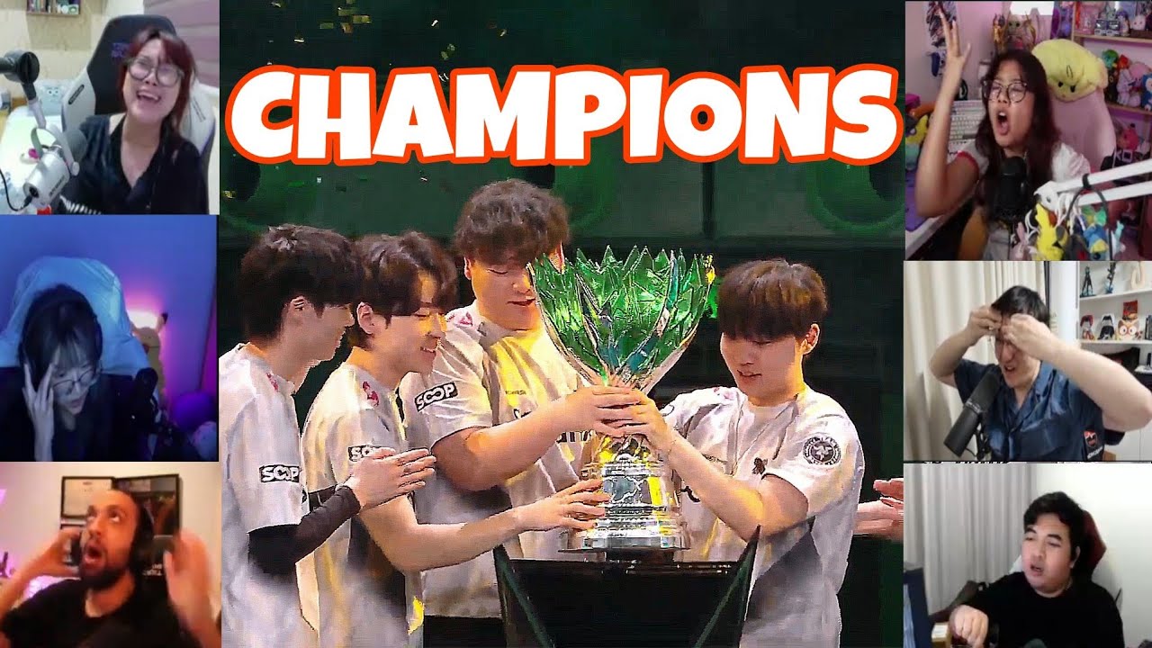 STREAMER REACTION DRX CHAMPIONS ASIAN CHAMPIONS LEAGUE