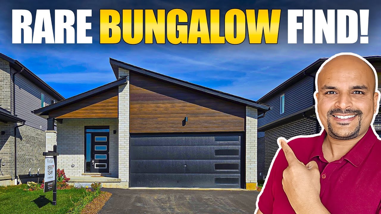 Cambridge, Ontario Real Estate: Brand-New Detached 3-Bedroom Home Tour