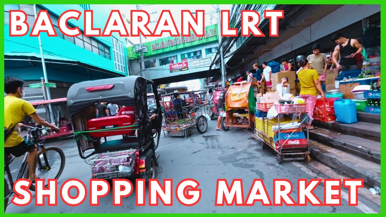 BACLARAN SHOPPING MALL WALK TOUR PASAY CITY 4K ULTRA HD