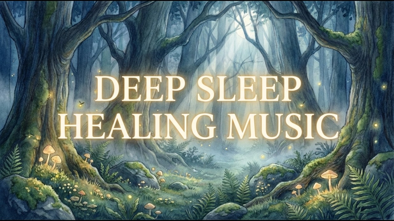 Relaxing Sleep Music to Calm Overthinking and Support Deep Natural Sleep Cycles