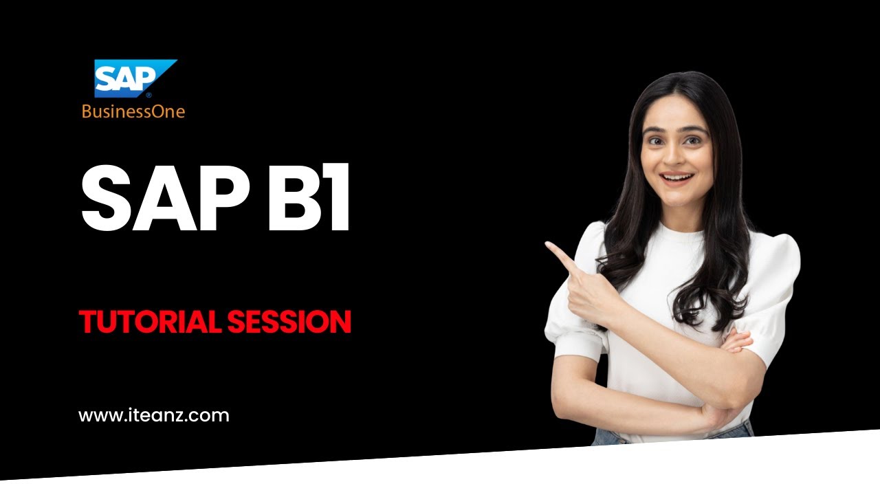 SAP B1 Demo Session | SAP B1 Tutorial for Beginners | SAP Business One Training | Iteanz