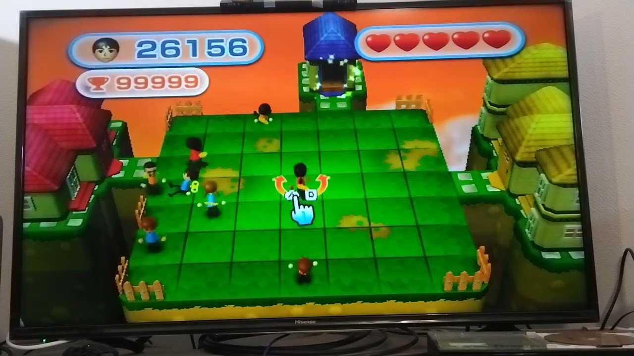 【Wii Party】あっちこっちパニック99999点　整列なし
