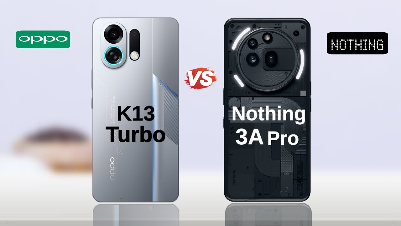 Oppo K13 Turbo 5G vs Nothing Phone 3A Pro 5G || Full Comparison || Price | Camera Test