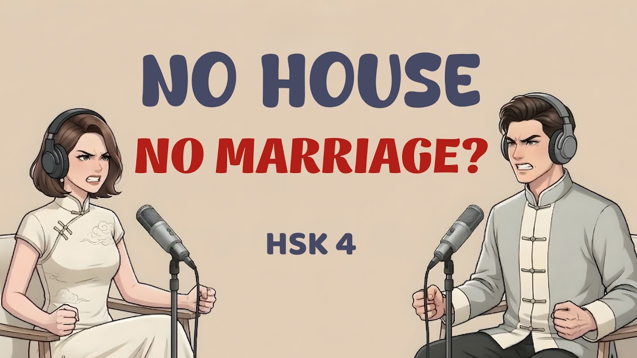 Arguing in Chinese | Must You BUY a House to Marry?! | HSK 4 Level