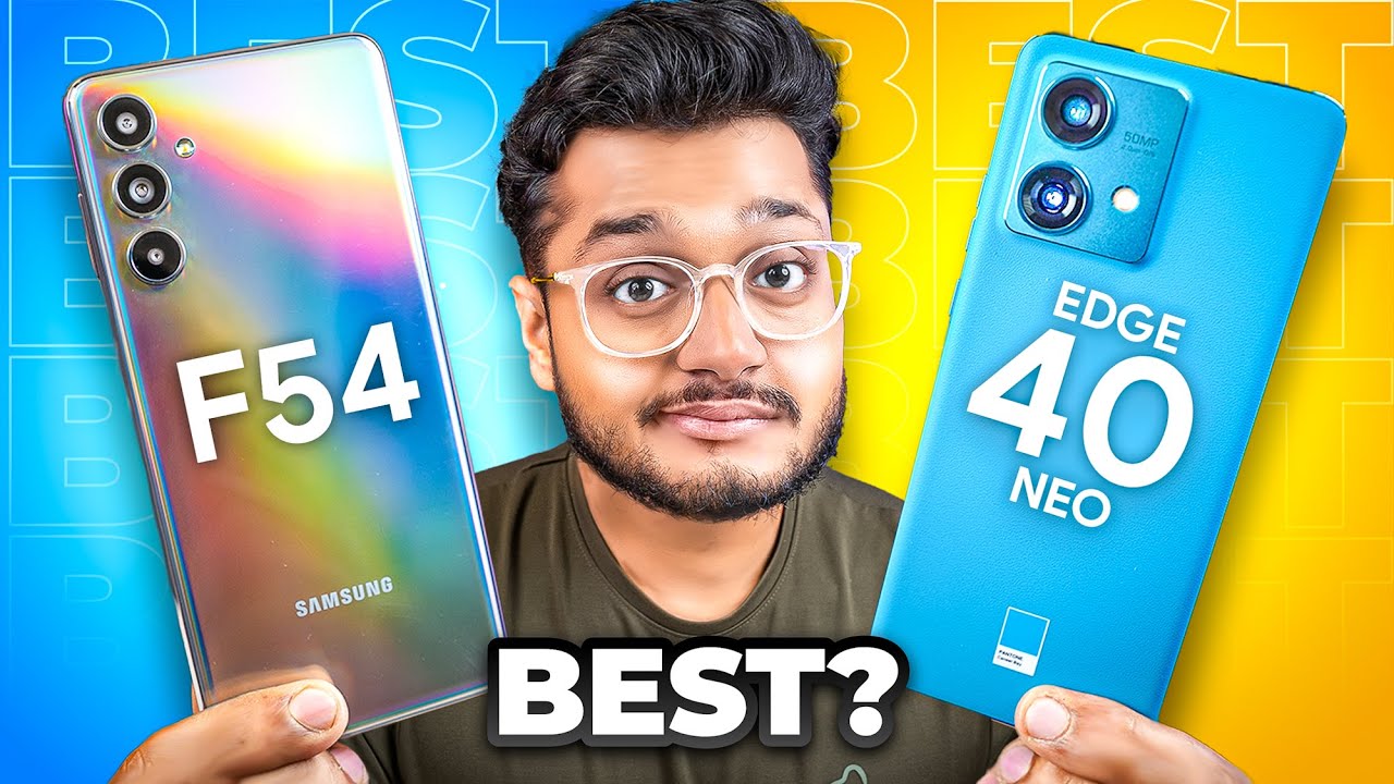 BATTLE Of Best Smartphone Under 25K | MOTO Edge 40 Neo VS Samsung F54 | Detailed Comparison |