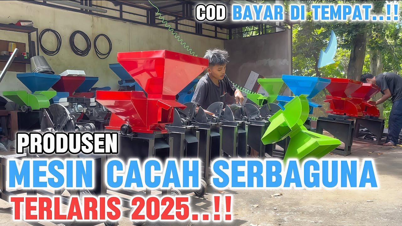 MESIN CACAH SERBAGUNA PALING REKOMENDASI TAHUN 2026..!!