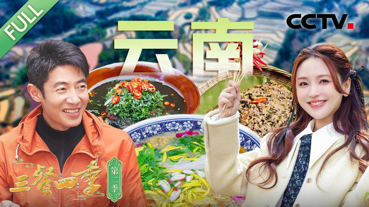 【Full】过桥米线 汽锅鸡 香茅草排骨 油炸竹虫  石屏豆腐 苦撒 红豆煮荨麻 哈尼豆豉煮泥鳅&hellip;&hellip;和撒贝宁、金莎、周笔畅一同寻味云南！| CCTV「三餐四季 第二季」第9期 20250427