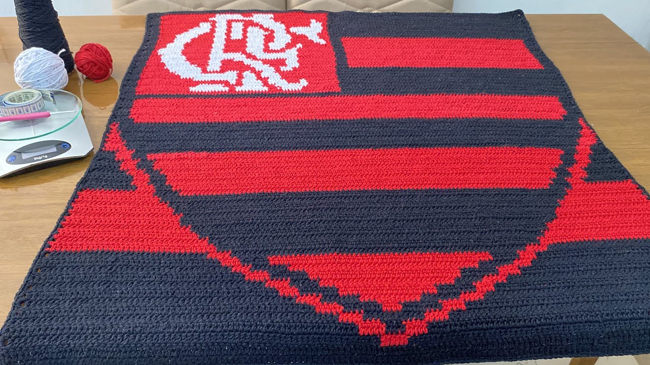 💜🧶TAPETE DO FLAMENGO✅ #byrosamatos #semsegredoesemmistério #flamengo @RicardoTvarde (créditos)