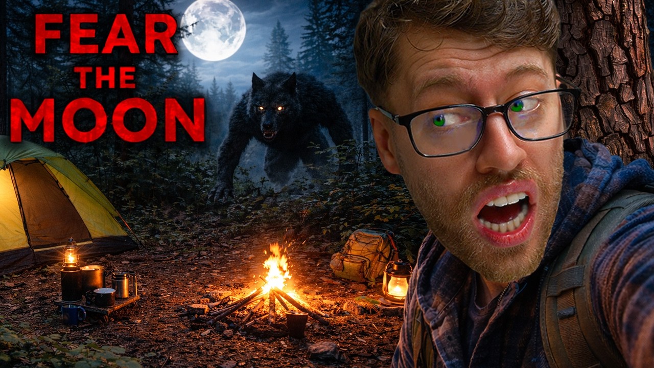 Я НИКОГДА больше не пойду в лес с палаткой... 🌲😱 | Бойтесь Луны