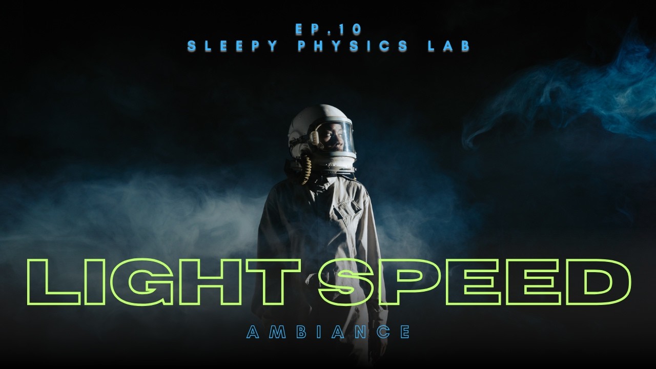 Light Speed Ambience: A Cyberpunk Space Dock | Sleepy Physics Lab
