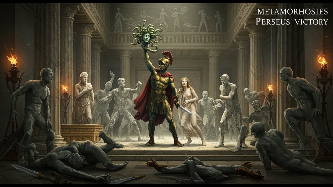 Metamorphoses Book 5 – Perseus’ Wedding Battle (Audiobook with Epic Visuals)