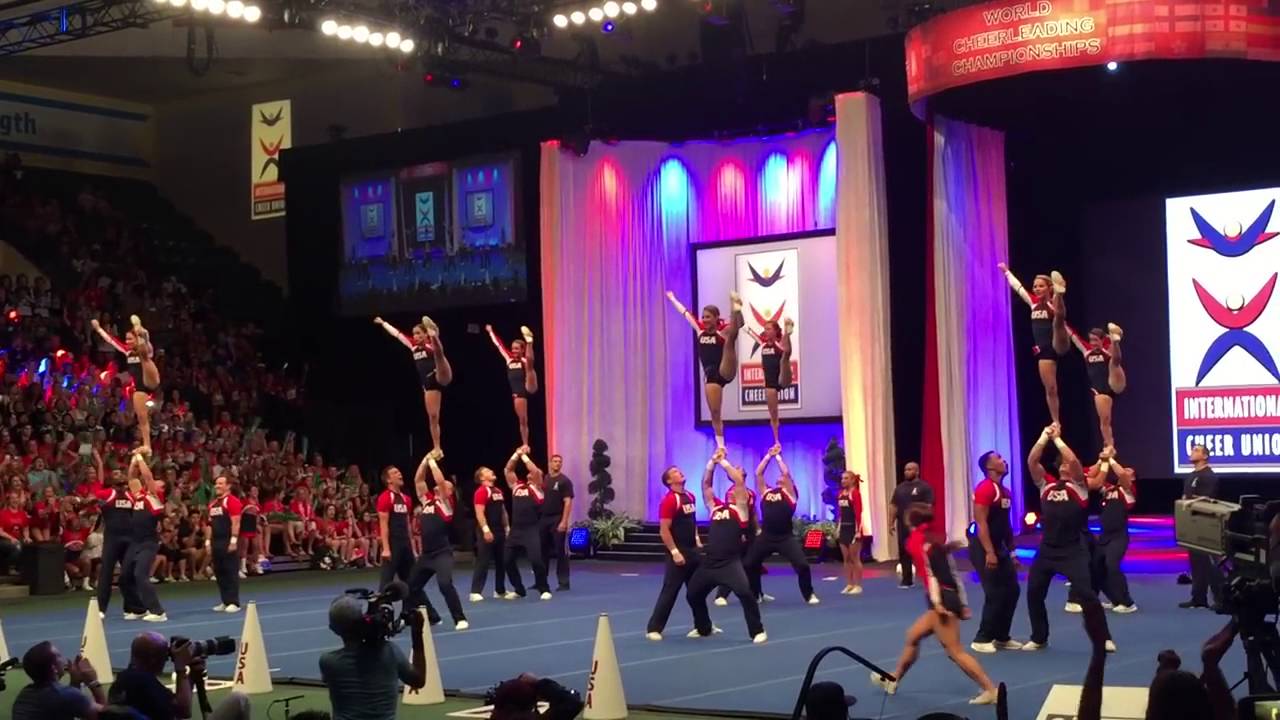 2016 년 TEAM USA COED~!  미국 치어리딩 영상