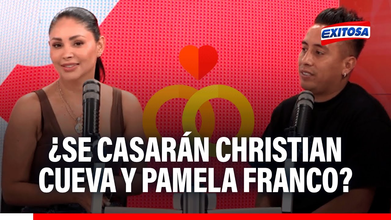 🔴🔵 ¿Se casarán Christian Cueva y Pamela Franco? Así respondieron ante los rumores