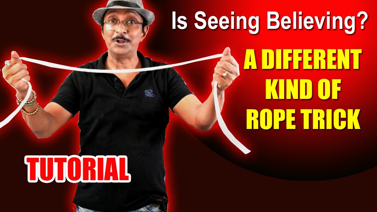 A Different Kind of Rope Trick For Stage! #magic_tutorial #easy_magic_trick