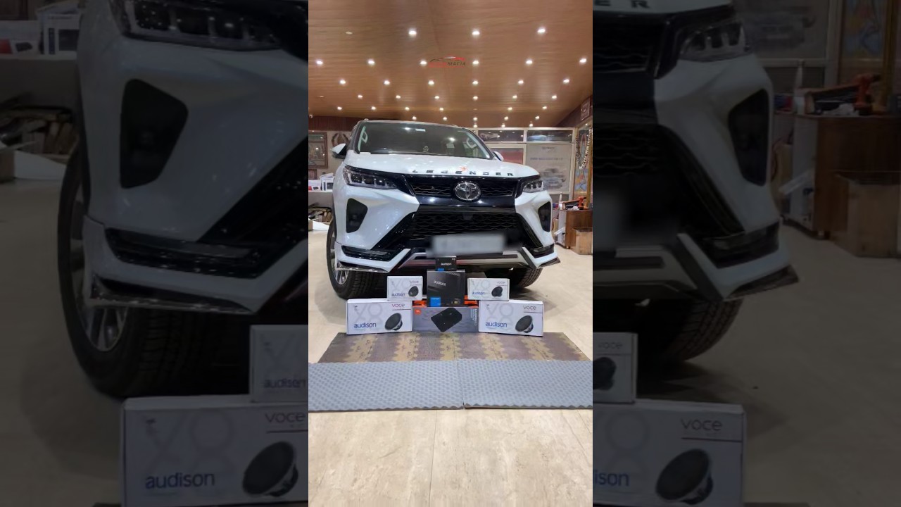 Legender Audio Setup Upgrade. #modifiedcar #upgrade #audiosetup #fortuner #viralshort #viralsong