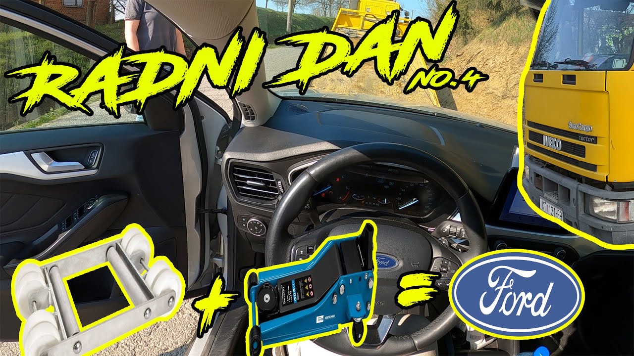 FORD KOJI NE ŽELI IZ BRZINE? || Radni dan no.4 || Vučna Služba Tomislav