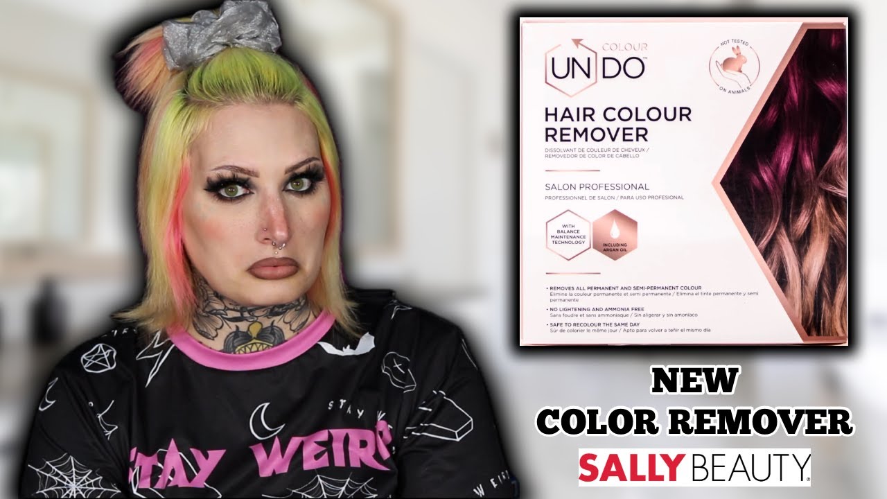 СРЕДСТВО ДЛЯ УДАЛЕНИЯ ЦВЕТА UNDO НОВИНКА В SALLY BEAUTY!