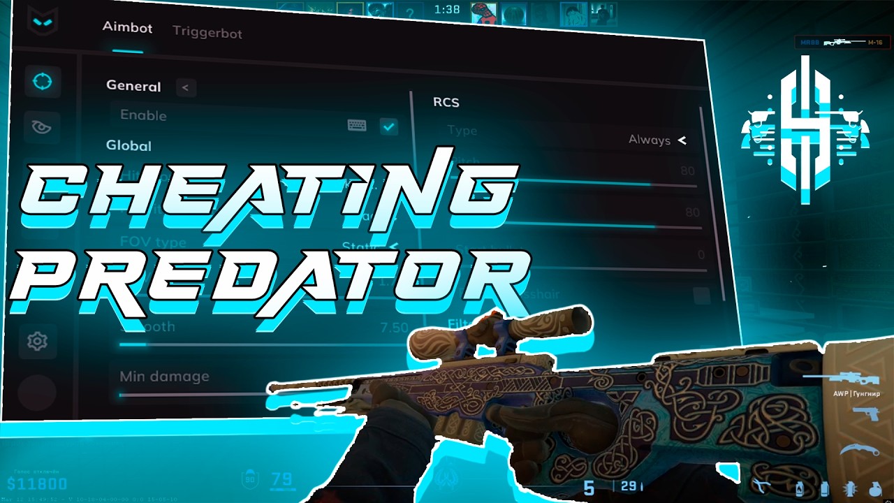 PREDATOR DESTROYED CS2 | CHEATING FACEIT | PREDATOR.SYSTEMS| SOLIDKINGSINC