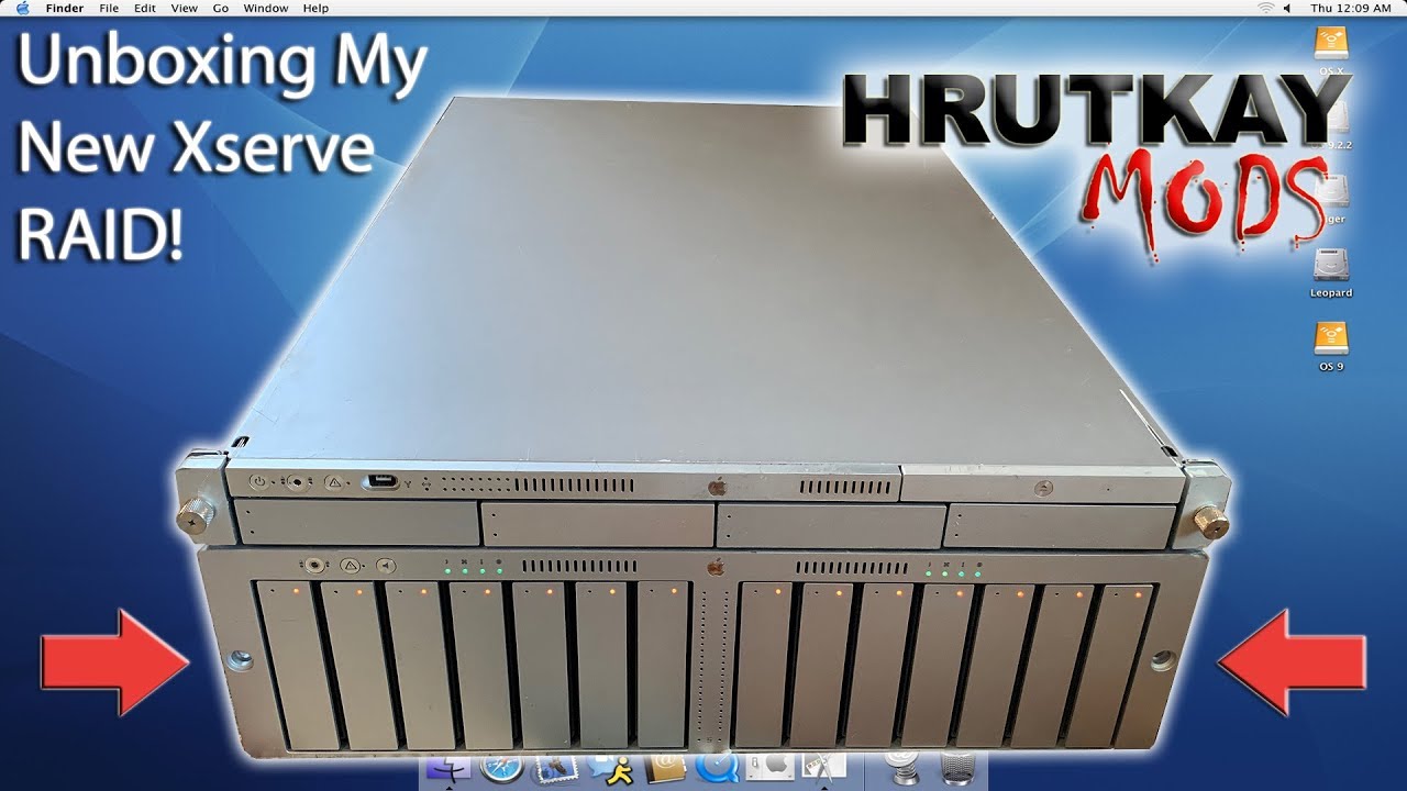 Unboxing My New Xserve RAID
