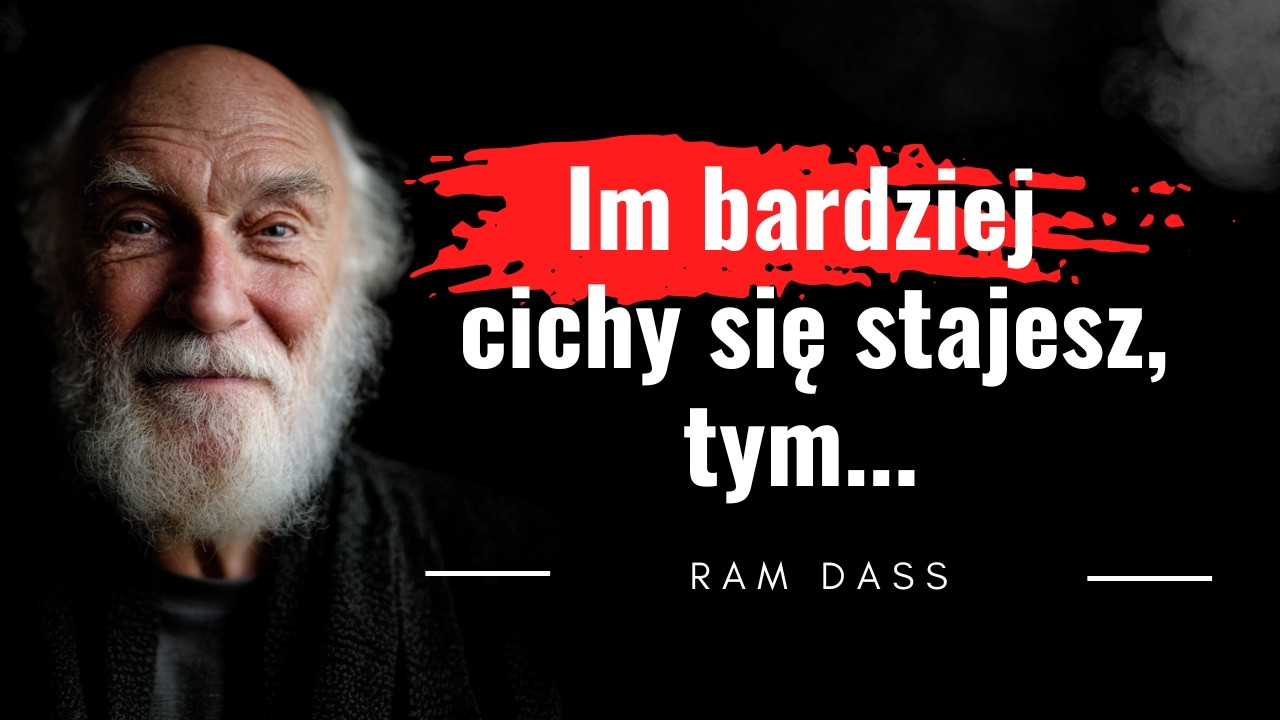 Psycholog, kt&oacute;ry został nauczycielem duchowym. Najgłębsze Cytaty Ram Dass.