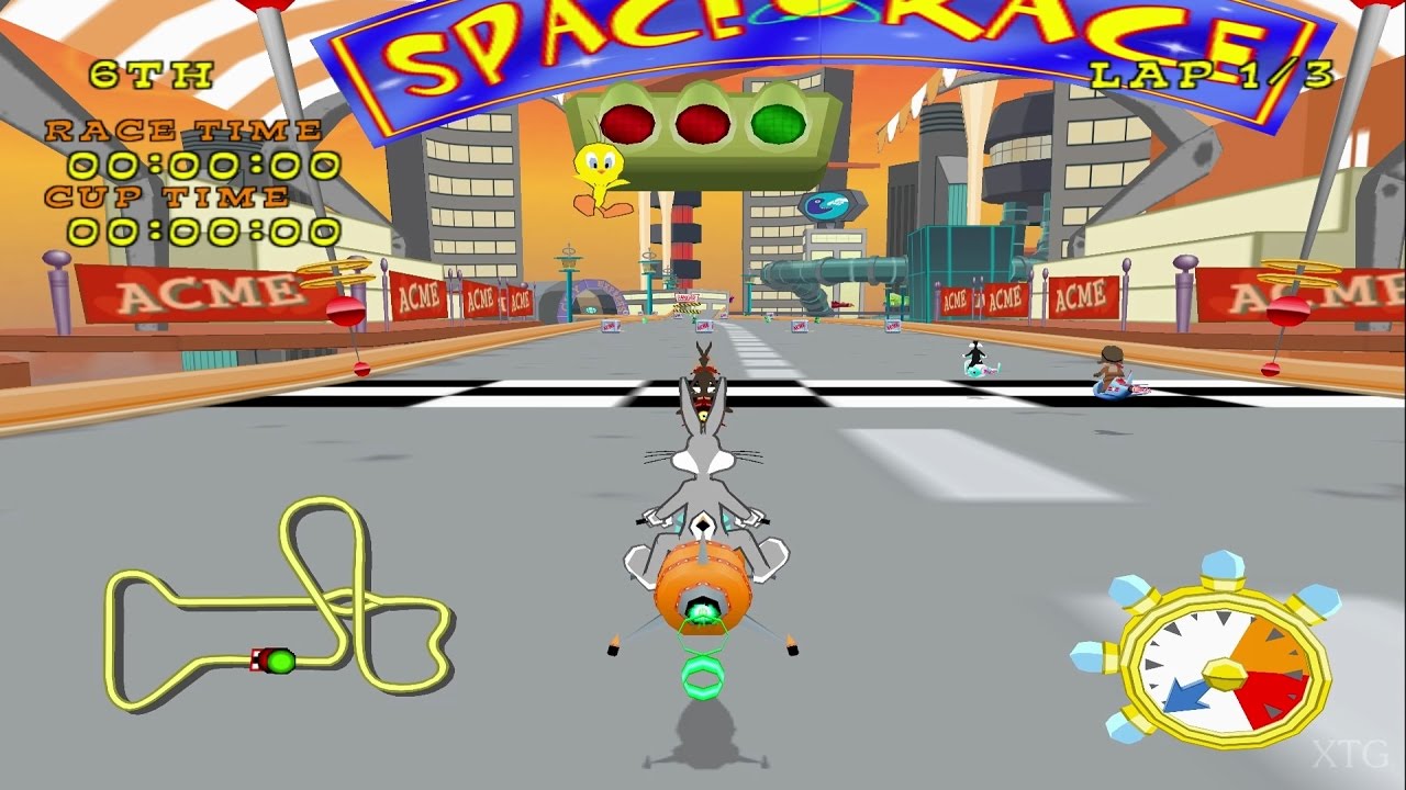 Looney Tunes: Space Race PS2 Gameplay HD (PCSX2)