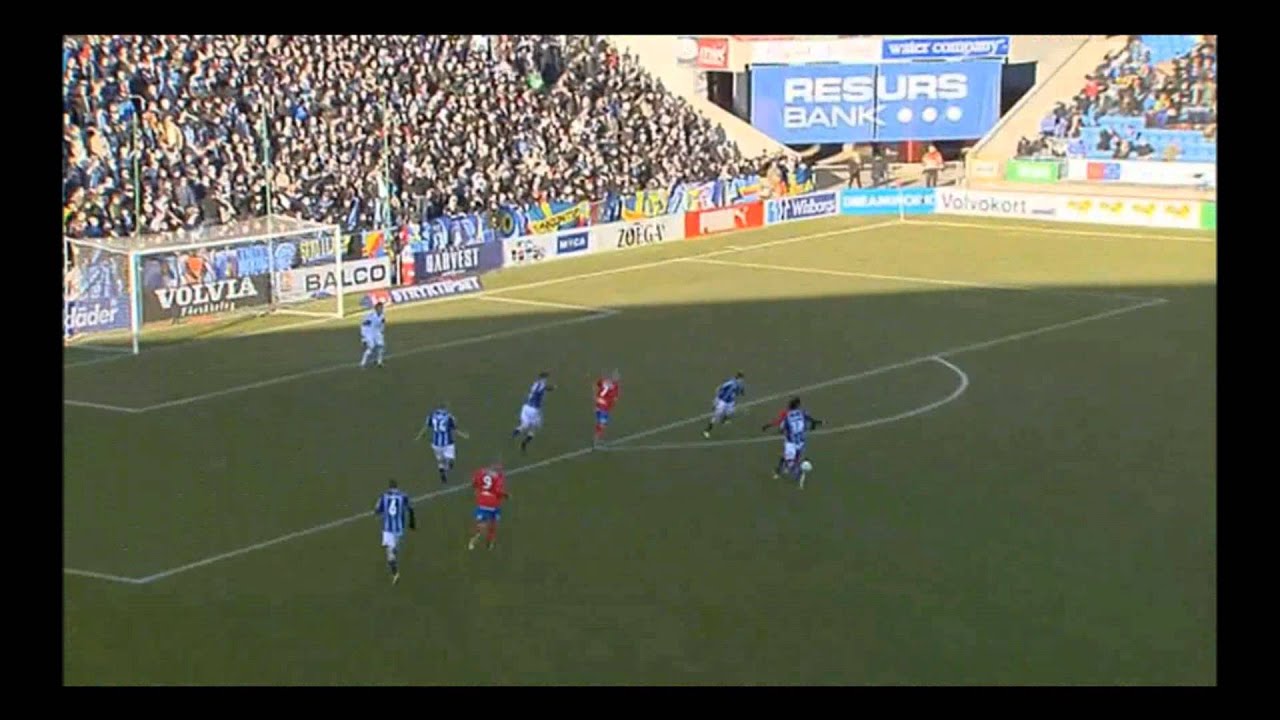 Helsingborg - Djurgården 3-0 David Accam Allsvenskan 2013