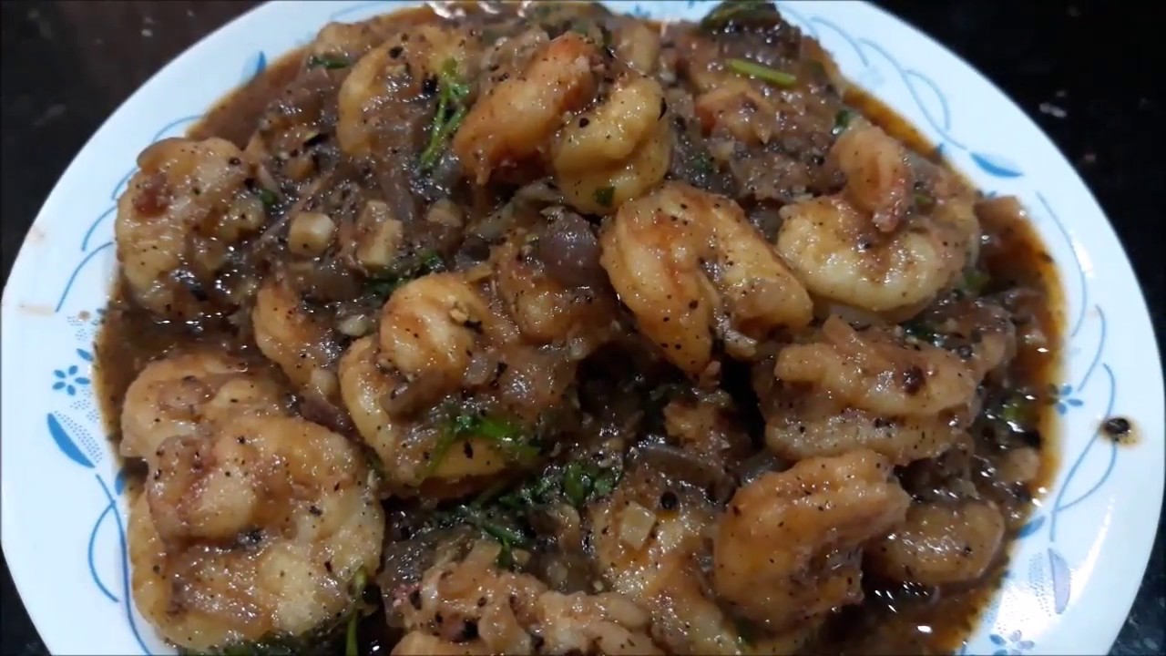 Butter Garlic Pepper Chilli Prawns Bengali Style | Chingri Recipe | Bengali Prawn recipe