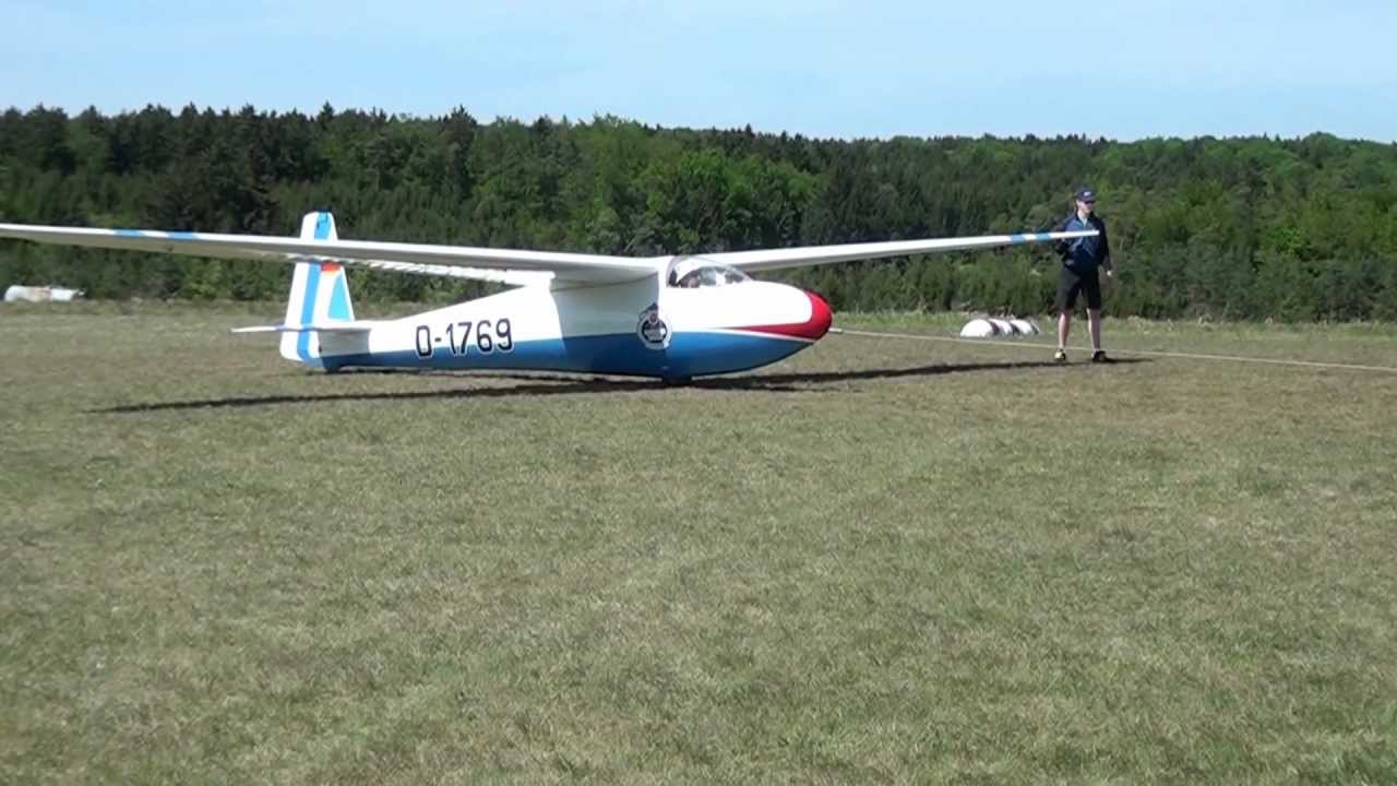 Fritz' erster Flug mit der Ka6