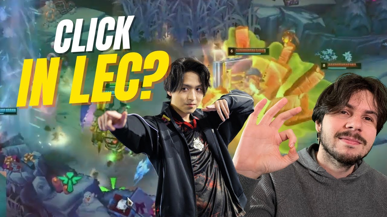 Click in LEC botlane con HANS SAMA??