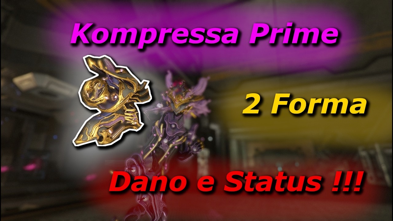 Kompressa Prime !!! MUITO DANO e STATUS !!! #gameplay #warframe #steelpath #build