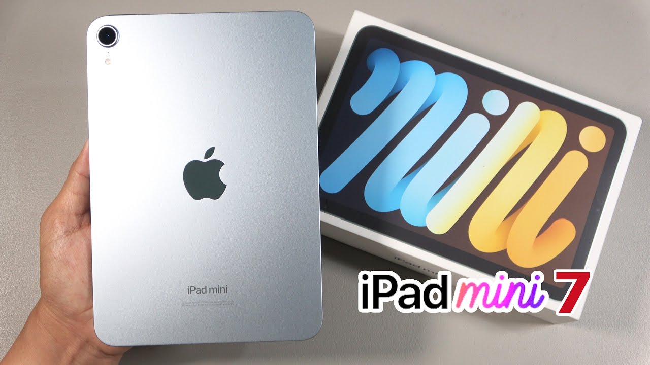 Apple iPad mini 7 (2024), A17 Pro, unboxing