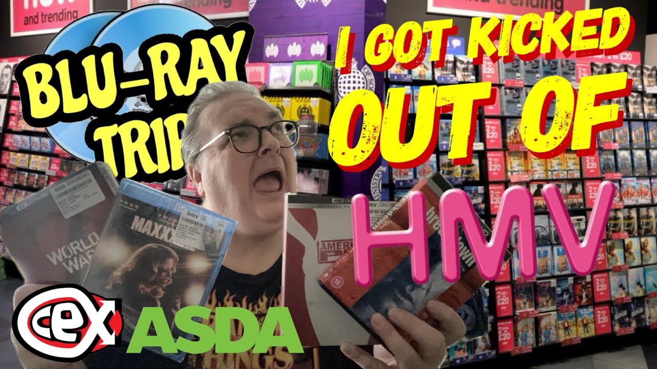 A maXXXine Blu-ray Hunting Trip - I Got Kicked Out of HMV!!!