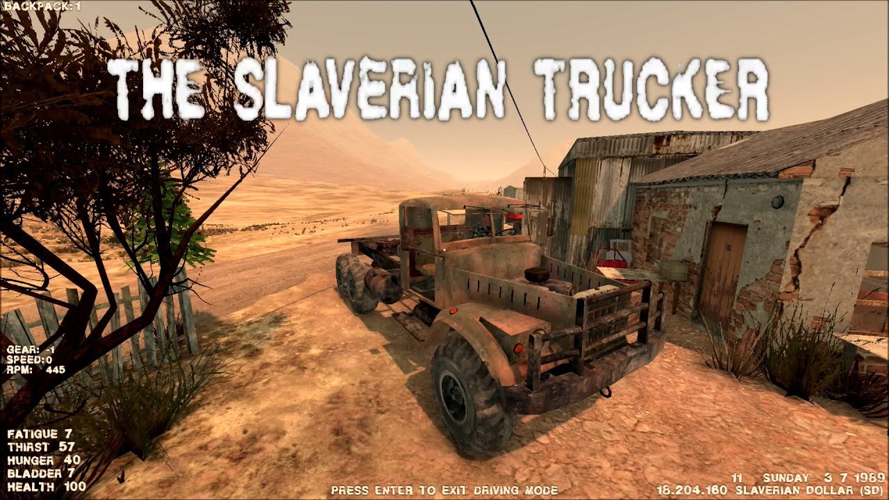 The Slaverian Trucker | First Ride With TaRS 552 | TaRS 552 | E76