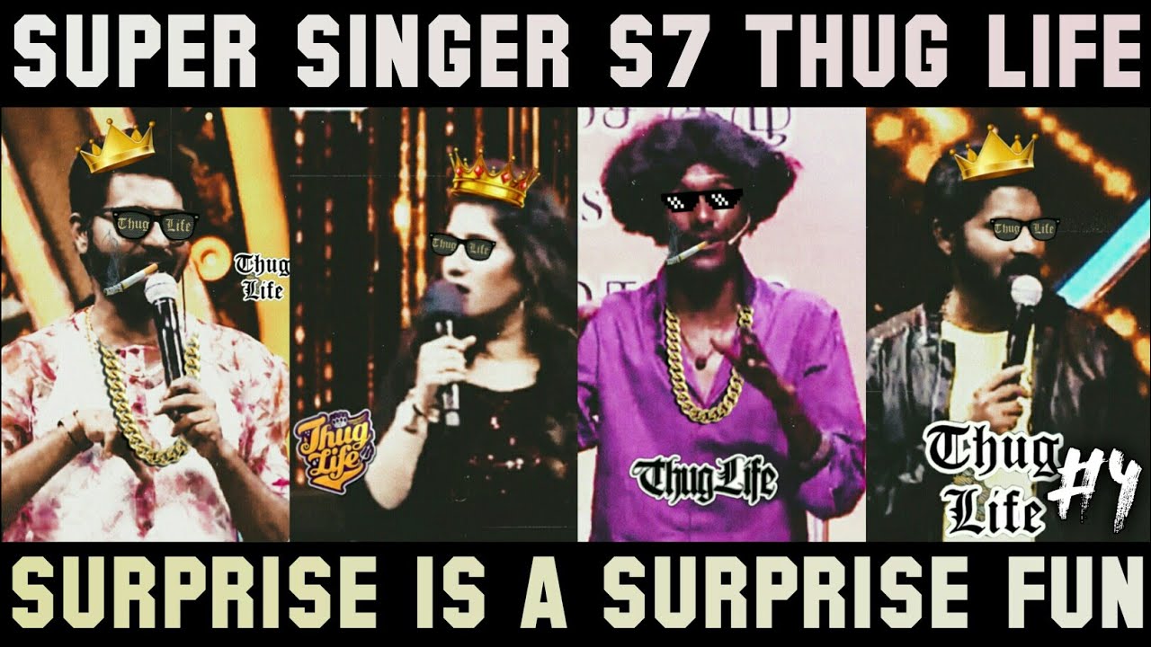 Makapa & Priyanka & Bala - Thug Life Moments - Part 4 | Super Singer S7 | Hey Vibez
