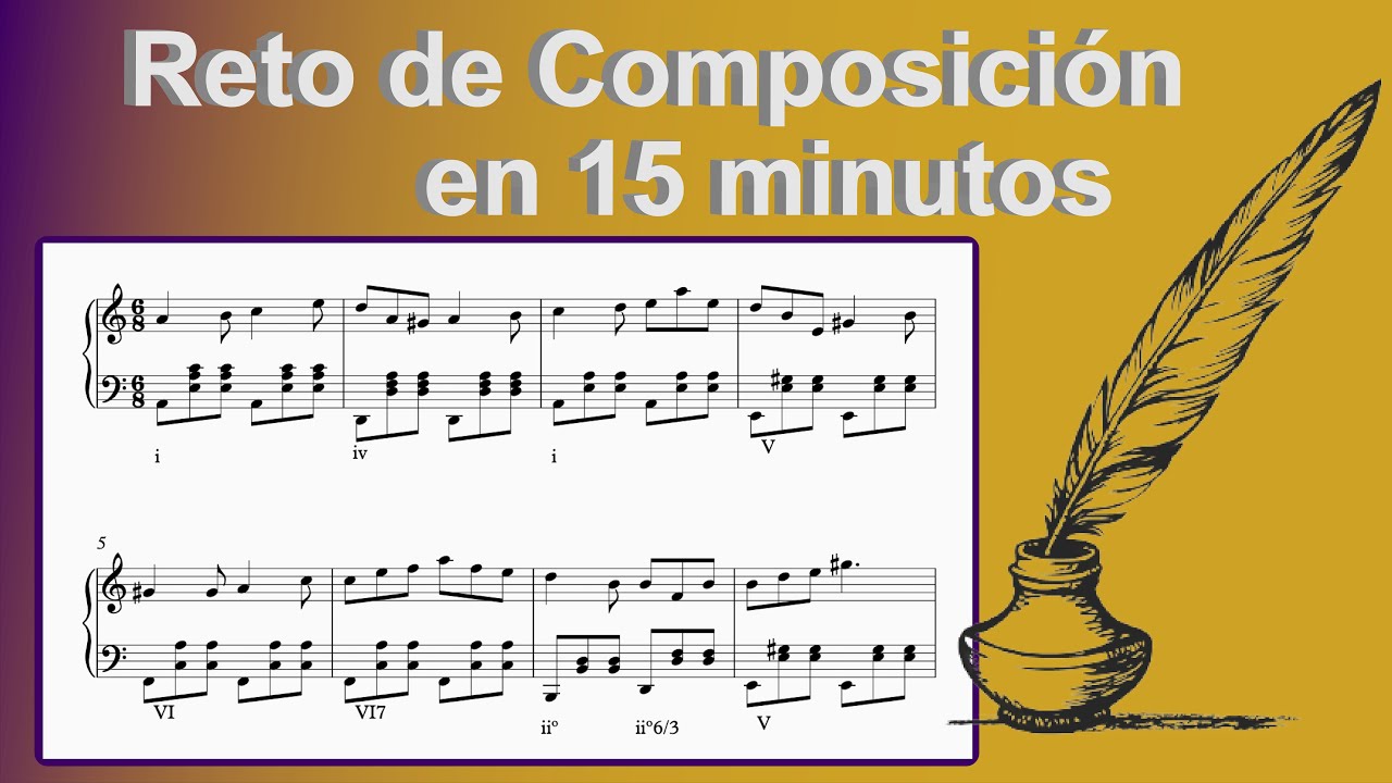 Componer una sinfonía en 15 minutos? NO!