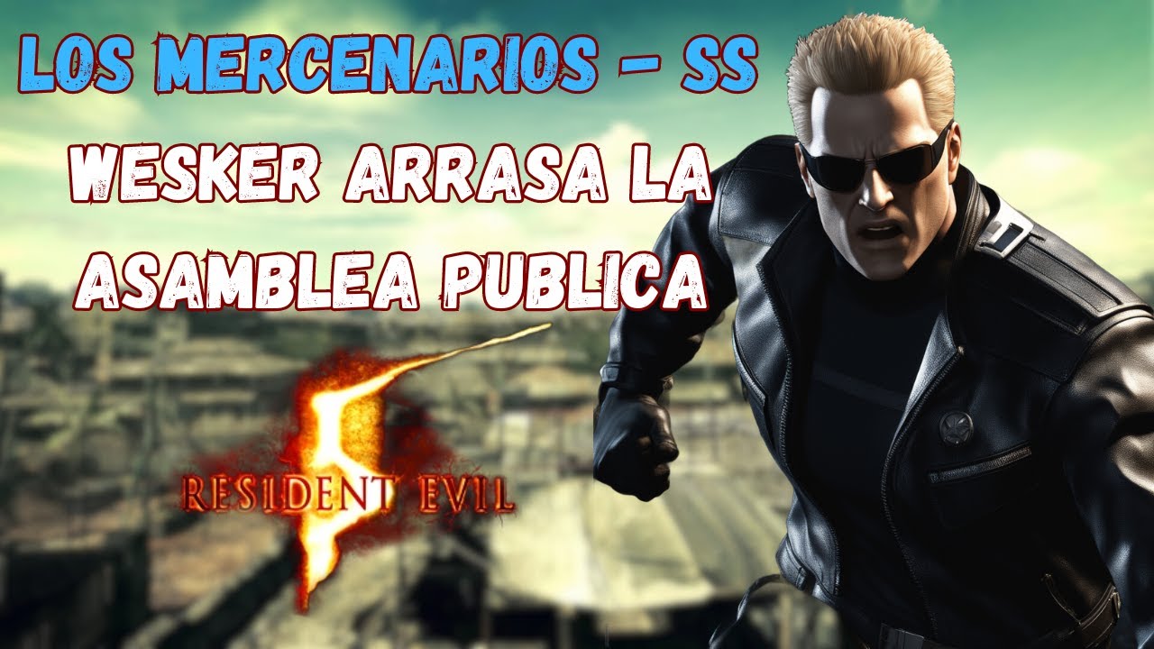 Domina el Caos: Rango SS con Albert Wesker en Resident Evil 5 Mercenarios