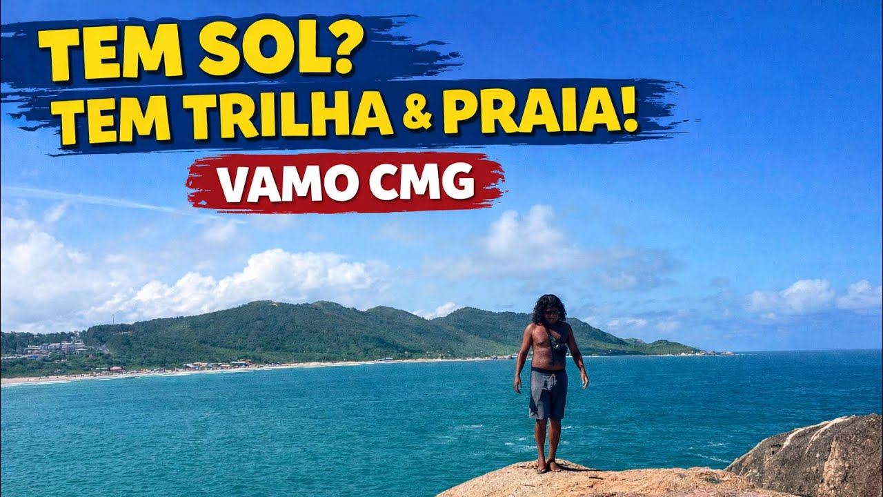 VLOG #2: EXPLORANDO O GRAVATÁ, A PRAIA MAIS BONITA DE FLORIPA? 
