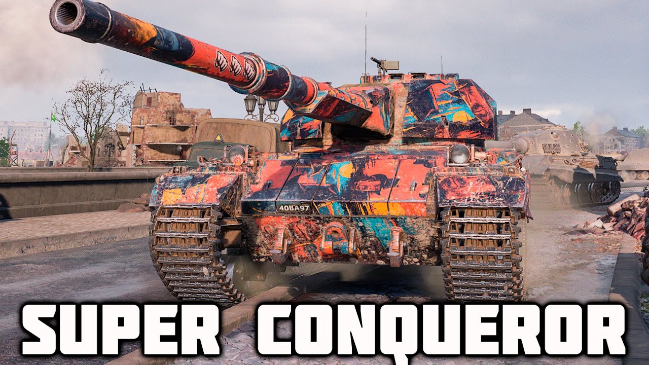 Super Conqueror WoT &ndash; 7Kills, 10,2K Damage