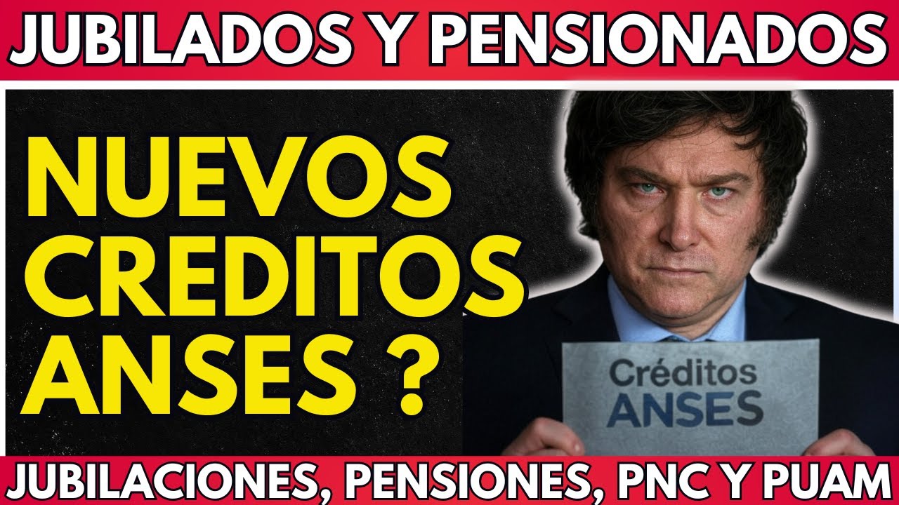 ⚡️ VUELVEN los CREDITOS ANSES para Jubilados y Pensionados en 2025❓ PNC y PUAM | Aumento ➕ Bono