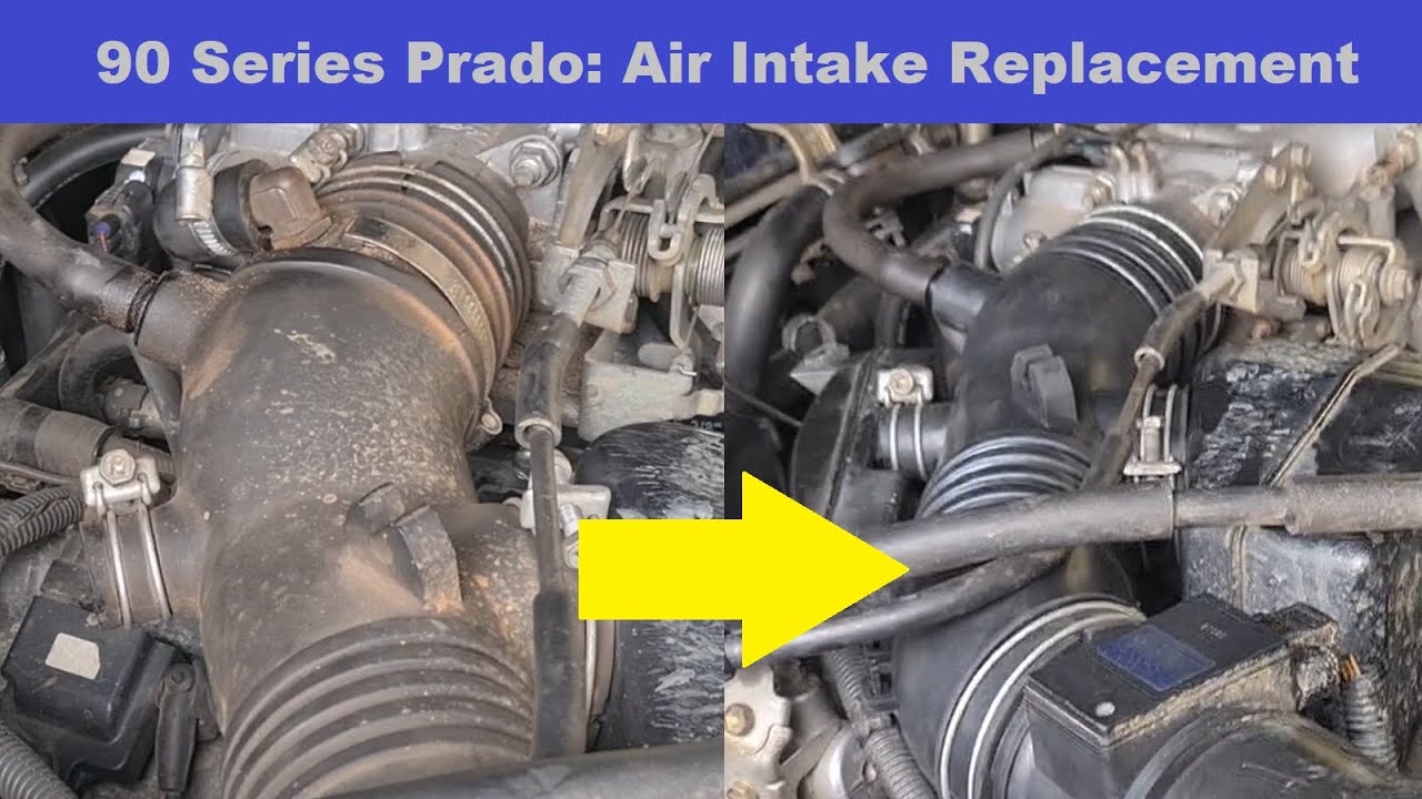 Noelsy's Outdoors | 90 Series Prado: Air intake replacement