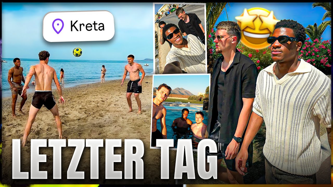 LETZTER TAG AUF KRETA🌴☀️URLAUBSVLOG MIT JESSIC, LINUS, SEAN UND JP🫡
