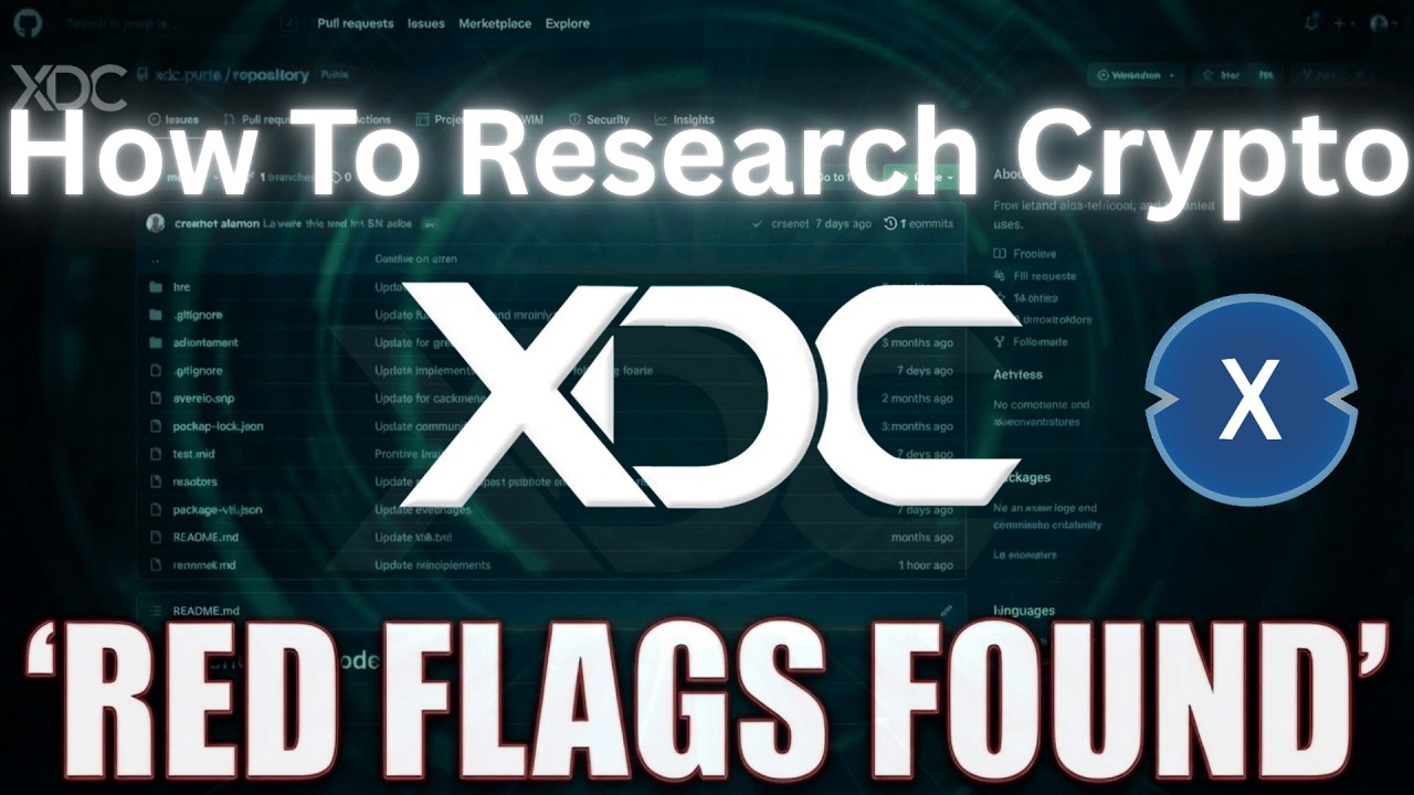 Как проводить исследования криптовалют в 2026 году: анализ XDC